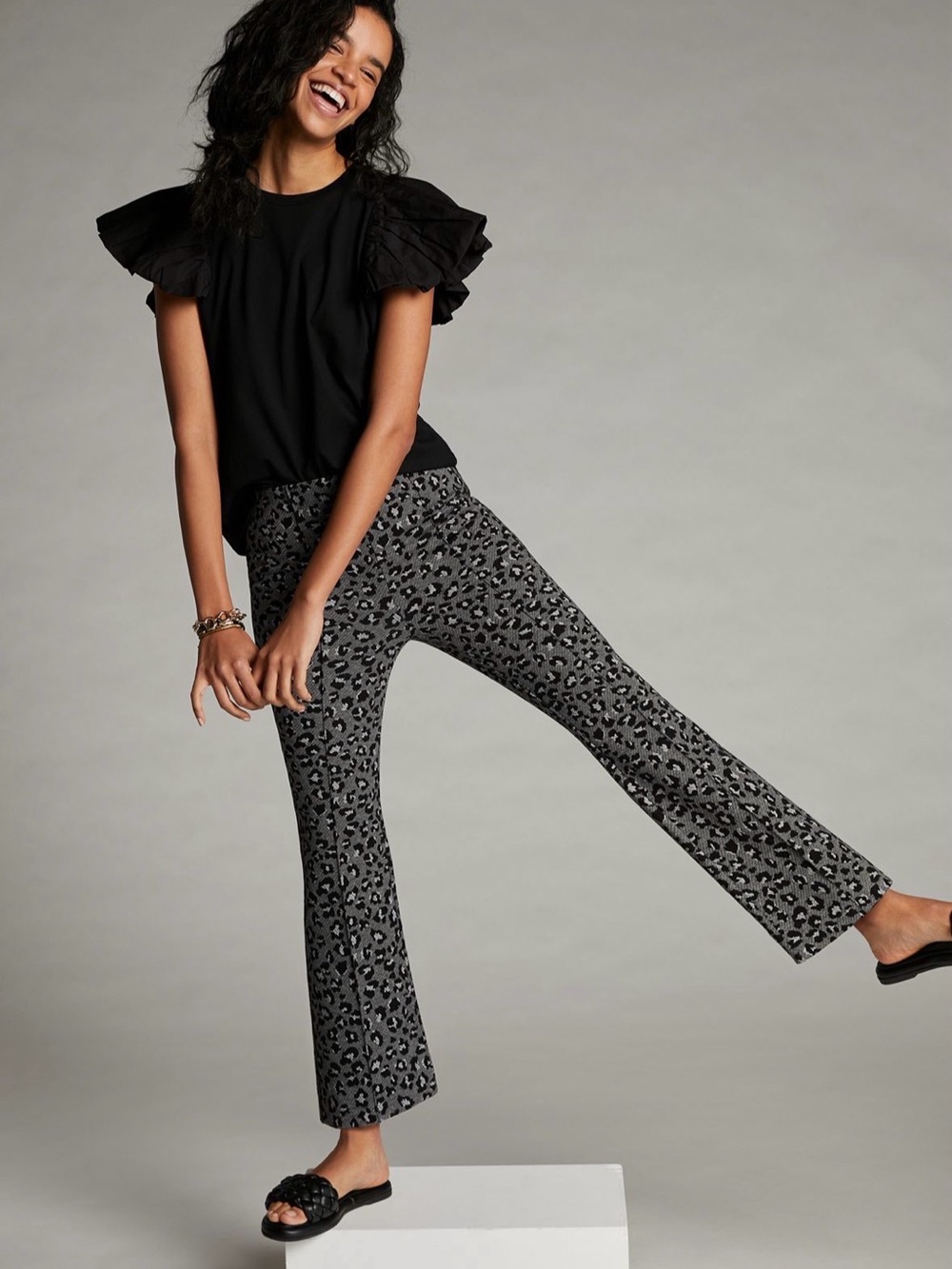 Anthropologie Maeve Mollie Kick-Flare Cropped Pants. MAKE ME AN OFFER!